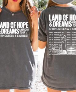 Bruce Springsteen Tour 2026 T-shirt, 2-side Shirt