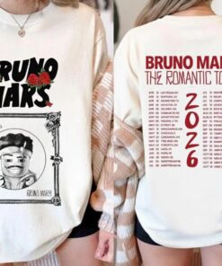 Bruno Mars Romantic Tour 2026 Rose Shirt Edition, Bruno Mars Concert Tee, Unisex Tour T Shirt, Music Fan Gift