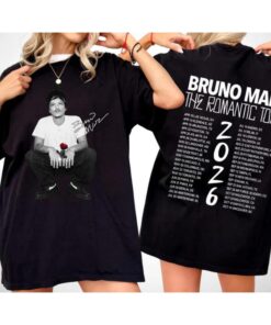 Bruno Mars Romantic Tour 2026 Shirt