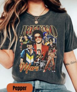 Bruno Mars T-Shirt, The Romantic Tour Vintage Rap Sweatshirt