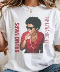 Bruno Mars The Romantic Tour 2026 T-Shirt