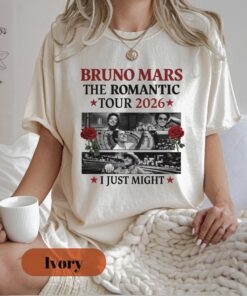 Bruno Mars The Romantic Tour T-Shirt