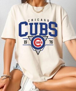 Chicago Cubs Baseball Shirt, Retro Sports Fan Tee