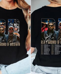 Chris Brown and Usher Tour T-Shirt, Concert Tee