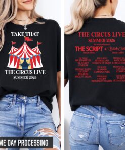 Circus Live Tour Gift 2026 T-Shirt