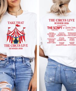 Circus Live Tour Gift 2026 Tshirt, Circus Live Summer Inspired Shirt, World Tour Concert 2026 Tee