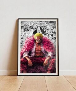 Donquixote Doflamingo Poster Matte Vertical, Anime Manga Wall Art