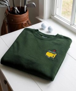 Embroidered Masters Golf Sweatshirt, Sport Apparel Gift For Fans