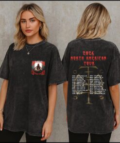 Florence + The Machine 2026 Tour Acid Wash T-Shirt