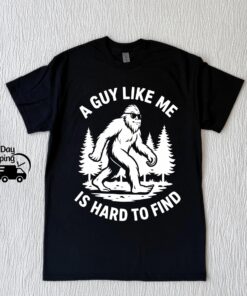 Funny Retro A Guy Like Me Is Hard To Find Shirt, Vintage Funny Bigfoot Shirt, Funny Teenager Gift