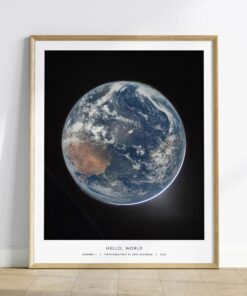 Hello World NASA Poster