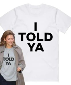 I Told Ya T-Shirt - Challangers Inspired T-Shirt