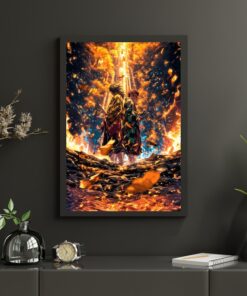 Inspired Anime Poster, Yaiba Wall Art