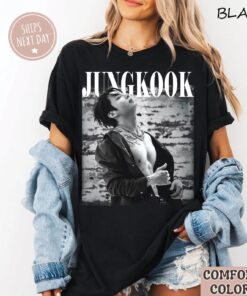 Jungkook Vintage Shirt, Retro Jungkook Music Gifts, Retro Jungkook Bootleg Kpop Fan Gifts