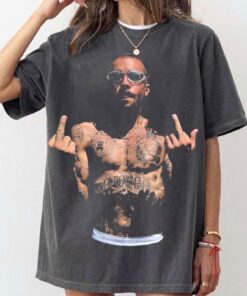 Justin Bieber Middle Finger T-Shirt, Hailey Bieber shirt