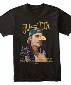 Justin Bieber Shirt, Pop Star Graphic Tee