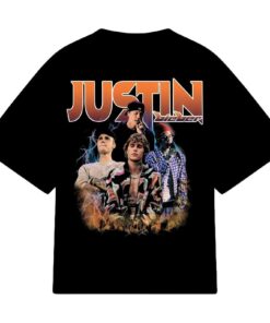 Justin Bieber Shirt, Pop Star Graphic Tee Verson 2