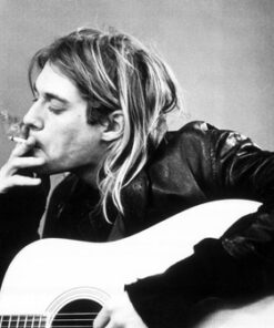 KURT COBAIN SMOKING POSTER