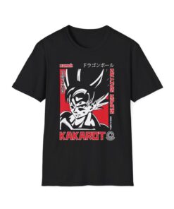 Kakarot Manga Panel T-Shirt, Dragon Ball Super Saiyan Graphic Tee