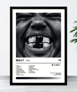 Kanye West BULLY Album Poster Print