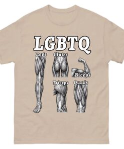 LGBTQ Legs Glutes Biceps Triceps Quads Shirt, Funny Gym Shirt, Gym Lover Shirt