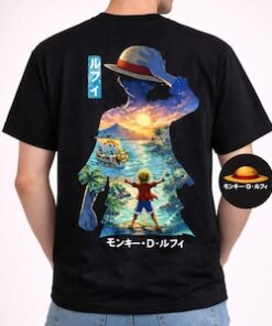 Luffy Haki Straw Hat Shirt, Joy Boy Monkey D Luffy One Piece Gear Anime Shirt, Mugiwara, Shanks, Japanese Pirate King Manga Tee