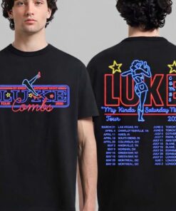 Luke Combs Tour Shirt 2026, My Kinda Saturday Night Tee