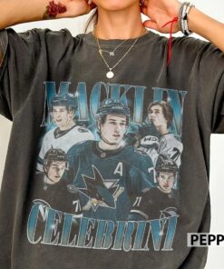 Macklin Celebrini Sharks Bootleg Vintage Shirt