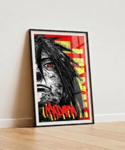 Madara Uchiha Portrait Poster Matte Vertical Poster