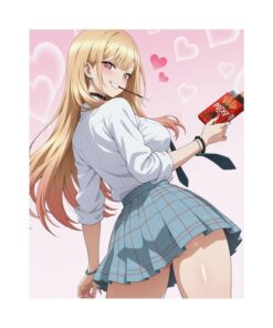 Marin Kitagawa Waifu Valentine Poster, Matte Vertical Anime Print