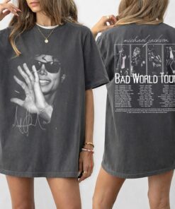 Michael Jackson Bad World Tour T-Shirt, 1987 Concert Tee