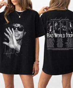 Michael Jackson Bad World Tour T-Shirt