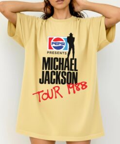 Michael Jackson Pepsi Tour 1988 Shirt, 80s Music Legend Graphic Tee