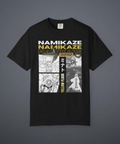 Namikaze Minato Anime Shirt, Naruto Manga Panel T-shirt