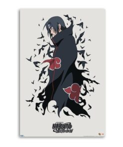 Naruto Uzumaki Crow Illusion Japanese Anime Canvas Poster Wall Decoration