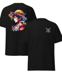 One Piece Monkey D. Luffy Anime T-Shirt Unisex Streetwear Cotton Tee