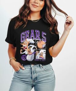 One Piece Shirt One Piece Anime Monkey D Luffy Gear 5 Poses Shirt, One Piece Gifts Shirt, Monkey D Luffy Shirt