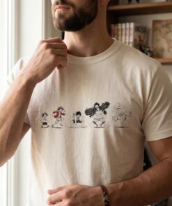 One Piece T-Shirt - Luffy Evolution Timeline From Childhood to Gear 5 Nika - Unisex Anime Merch