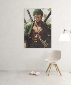 One Piece Zoro Matte Canvas