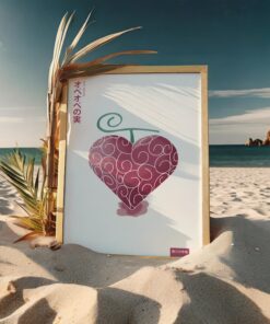 Ope Ope no Mi Poster One Piece Anime Watercolor Art Print