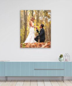 Personalized Photo Canvas Print Custom Wall Art, Family Keepsake