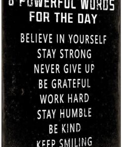 Poster Inspiring Positive Quotes Room Decor for Living Room Bedroom Classroom Gym, Motivational Wall Decor for Teen