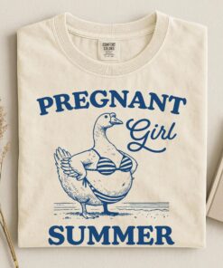Pregnant Girl Summer T-Shirt