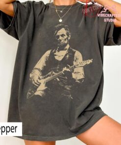 President Abraham Lincoln Playing Guitar Abe Lincoln T-Shirt