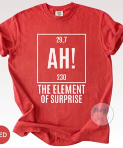 Project Hail Mary AH! Element of Surprise Ryland Grace Red T-Shirt