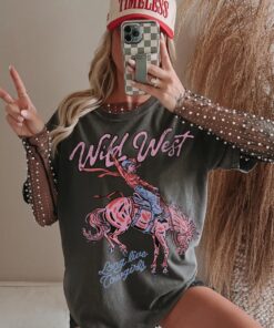 Retro Wild West Shirt, Western Graphic Tee