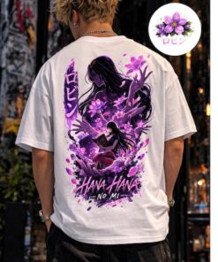 Robin TShirt, Hana Hana No Mi Anime Shirt, Robin Graphic Tee, Manga Streetwear, Gift for Anime Fans