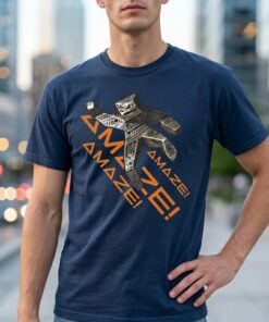 Rocky Grace Sculpture Tshirt - Rock Alien Hail Mary T Shirt