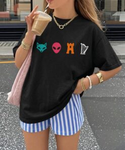 San Antonio Basketball Shirt, Fox Alien Castle Harper Tee