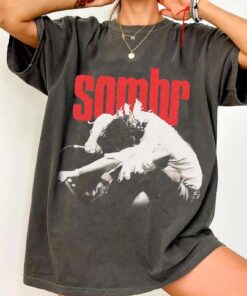 Sombr Vintage T-Shirt, Sombr World Tour Music Fan Bootleg Tee T-Shirt, Gift For Fans